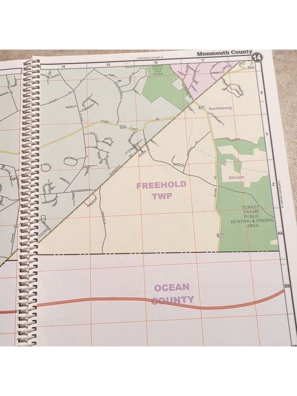 Geographia Monmouth Ocean County New Jersey Atlas 2003 - Picture 10 of 16